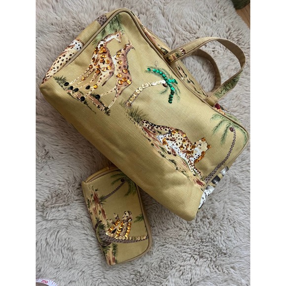Safarai bag with mini case - Picture 1 of 9